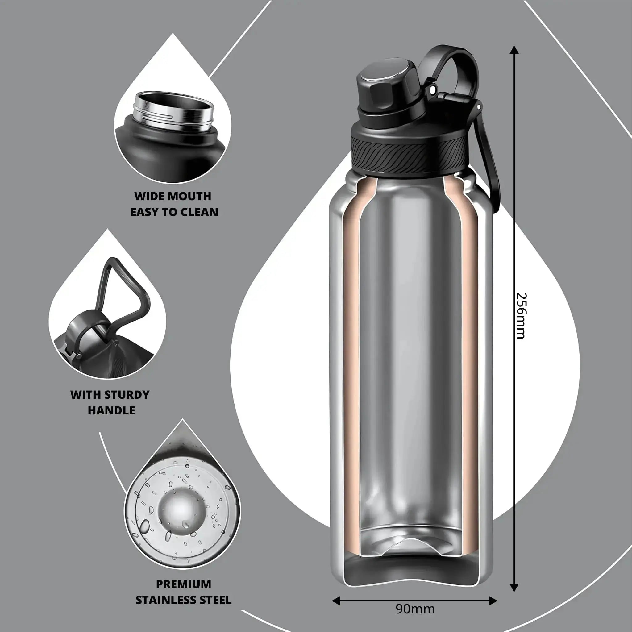 GOURDE ISOTHERME 0,95L ENIVAN Enivan