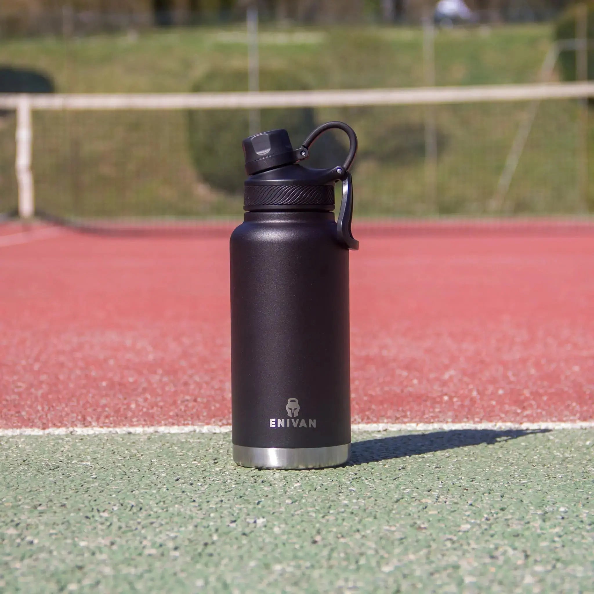PACK SAC DE SPORT MAGNÉTIQUE VERT + GOURDE ISOTHERME ENIVAN