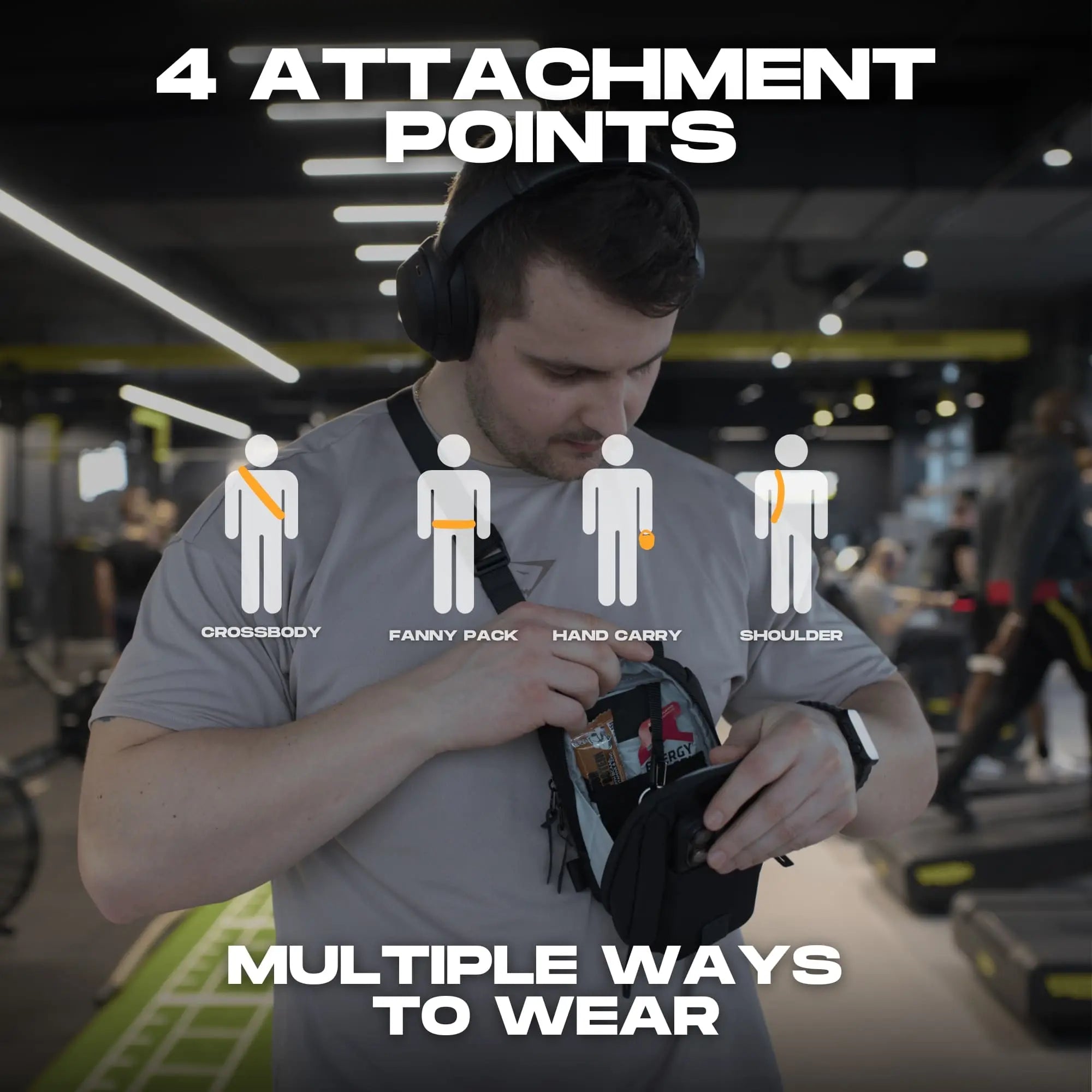 SAC DE SPORT MAGNÉTIQUE ENIVAN Enivan